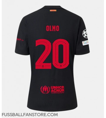 Barcelona Dani Olmo #20 Replik Auswärtstrikot 2024-25 Kurzarm